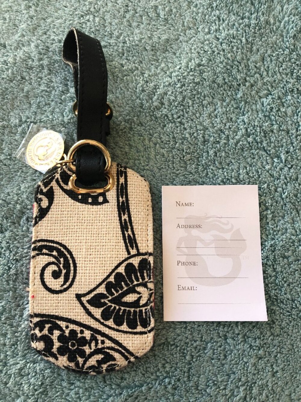 Spartina Luggage Tag New